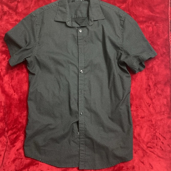 X2 Mens Nedium Short Sleeve Button Shirts Calvin Klein - Picture 6 of 8